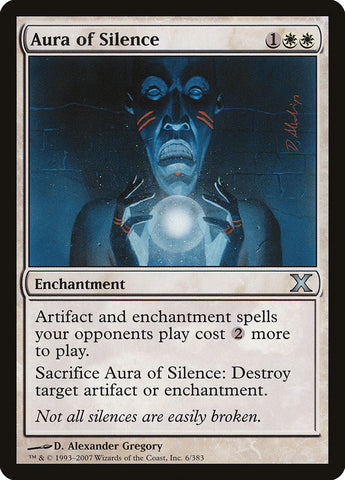 Aura of Silence [Tenth Edition] (10E 6)