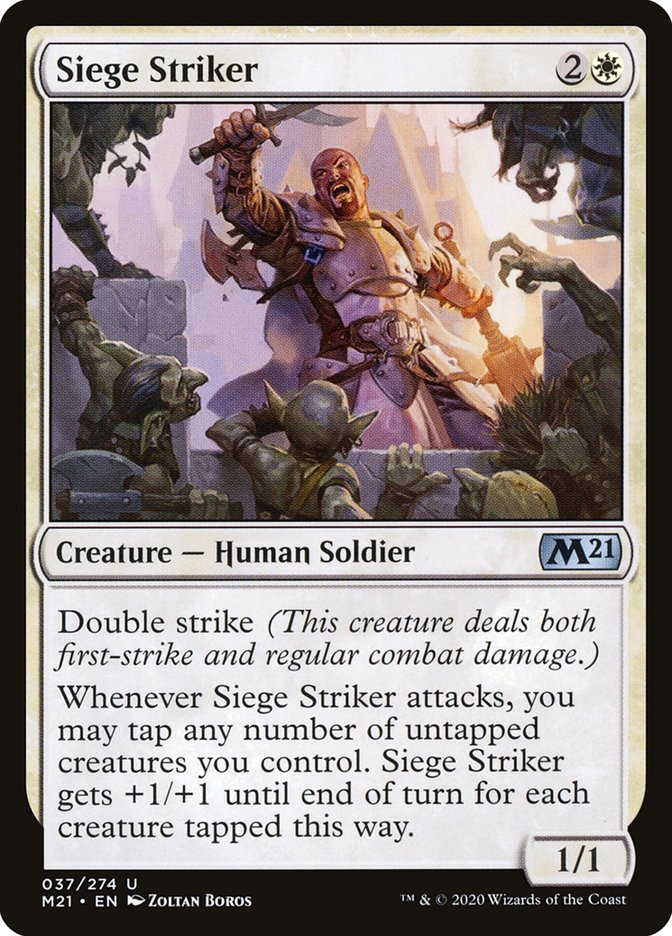 Siege Striker [Core Set 2021] (M21 37)