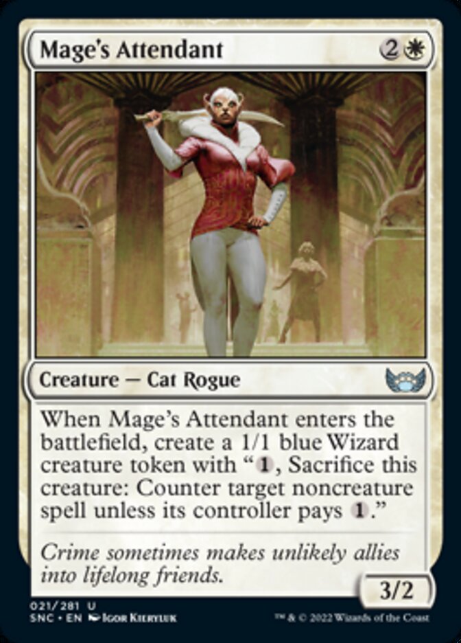 Mage's Attendant [Streets of New Capenna] (SNC 21)