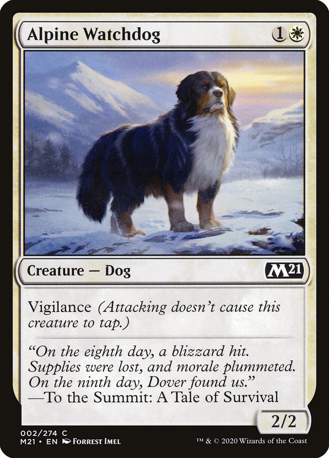 Alpine Watchdog [Core Set 2021] (M21 2)