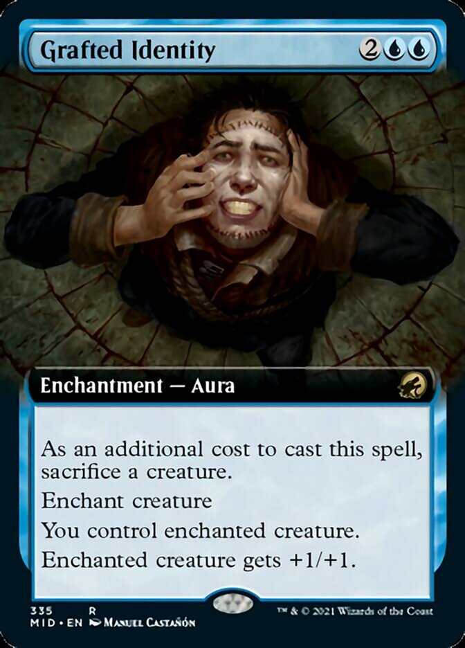 Grafted Identity (Extended) [Innistrad: Midnight Hunt] (MID 335)