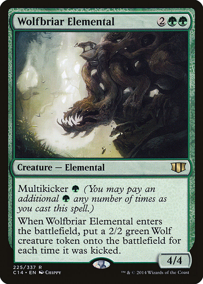 Wolfbriar Elemental [Commander 2014] (C14 225)