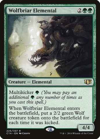 Wolfbriar Elemental [Commander 2014] (C14 225)