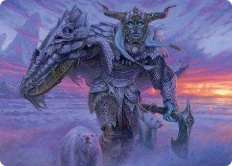 Frost Giant Art Card [Dungeons & Dragons: Adventures in the Forgotten Realms Art Series] (AAFR 5)