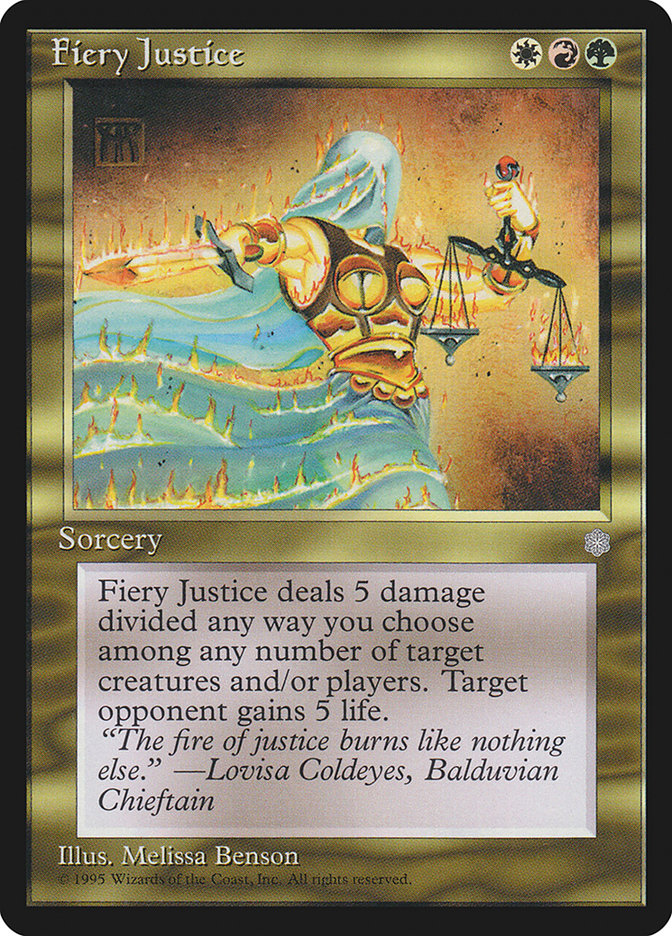 Fiery Justice [Ice Age] (ICE 288)