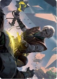 Expedition Healer Art Card [Zendikar Rising Art Series] (AZNR 39)