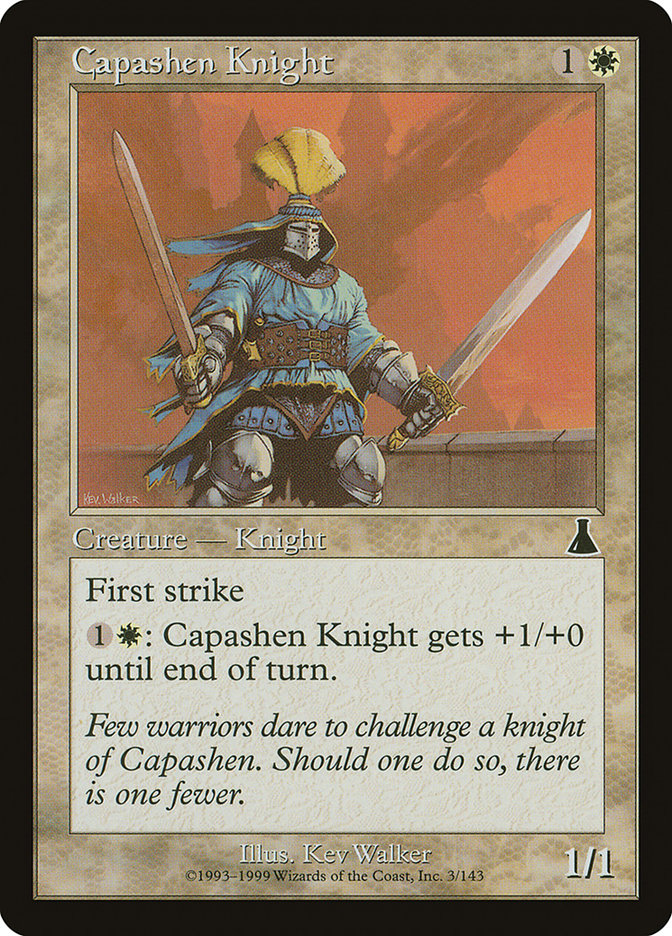 Capashen Knight [Urza's Destiny] (UDS 3)