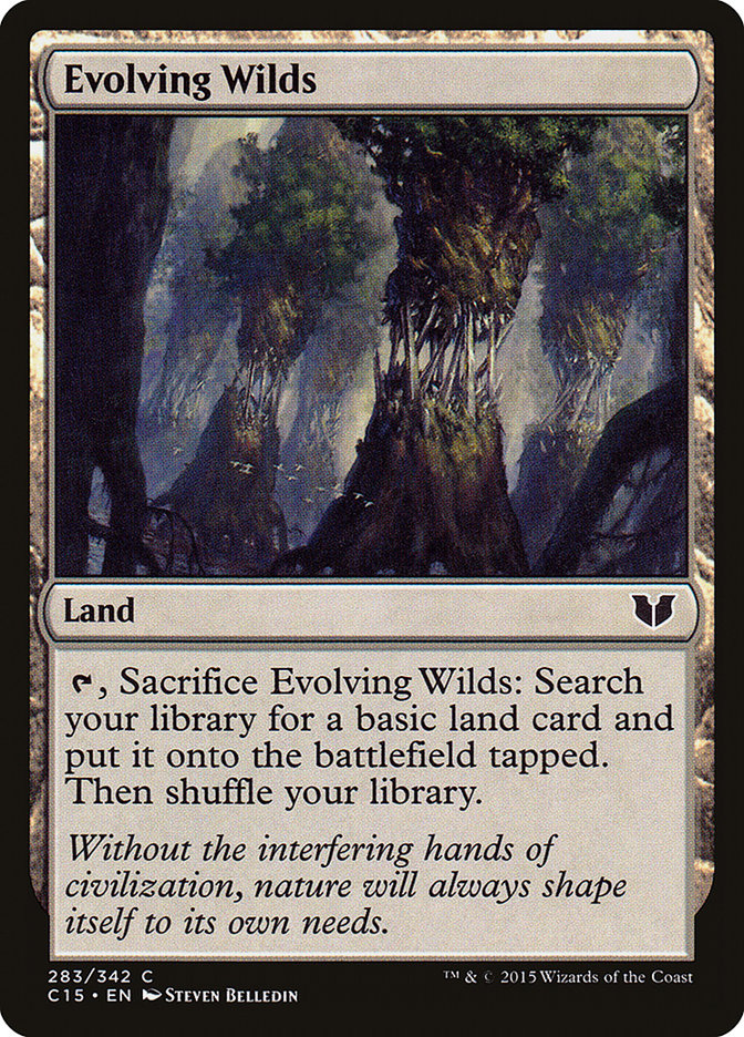 Evolving Wilds [Commander 2015] (C15 283)