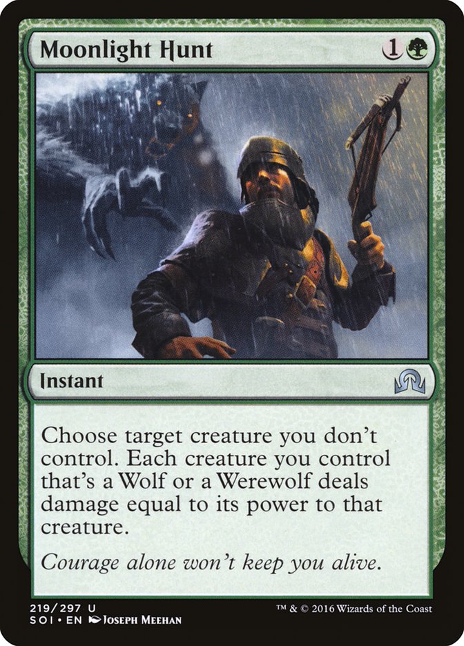 Moonlight Hunt [Shadows over Innistrad] (SOI 219)