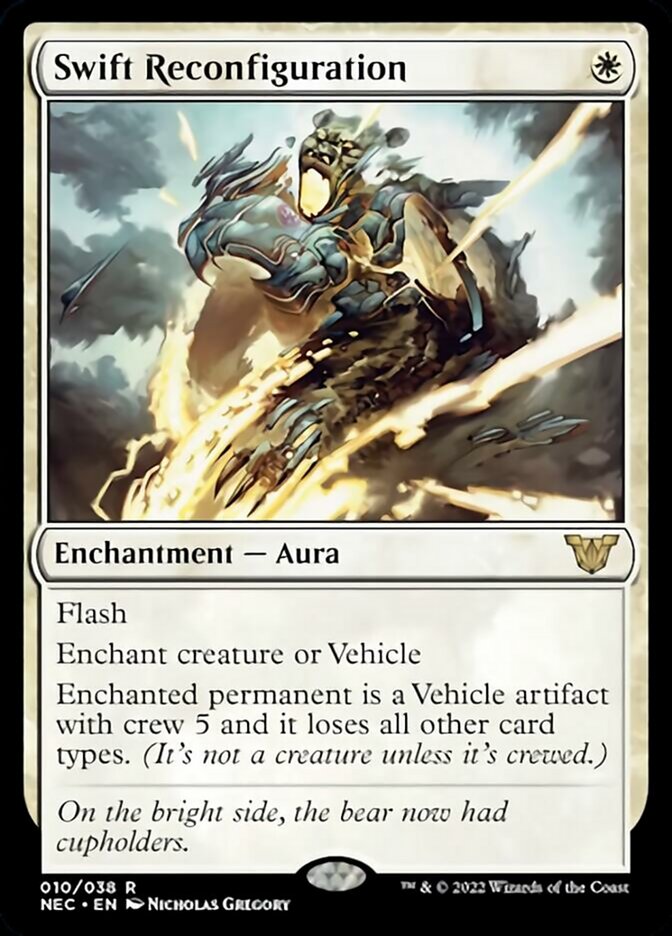 Swift Reconfiguration [Kamigawa: Neon Dynasty Commander] (NEC 10)