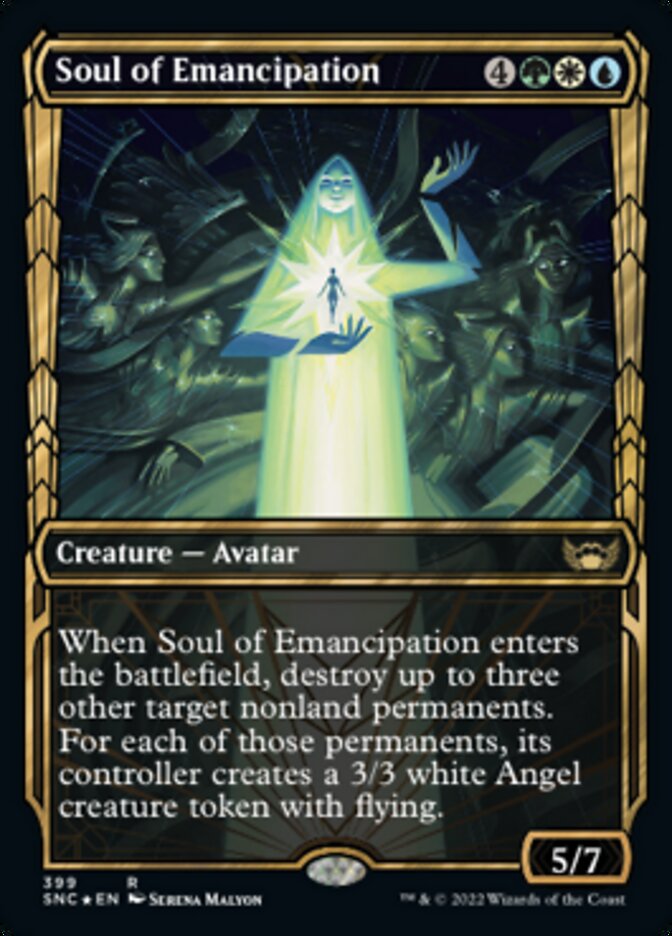 Soul of Emancipation (Showcase Golden Age Gilded Foil) (SNC 399)