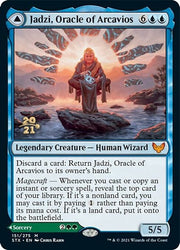 Jadzi, Oracle of Arcavios // Journey to the Oracle [Strixhaven: School of Mages Prerelease Promos] (PSTX 151)
