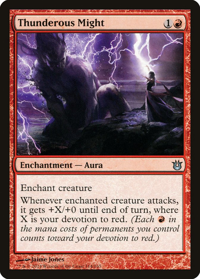 Thunderous Might [Born of the Gods] (BNG 114)