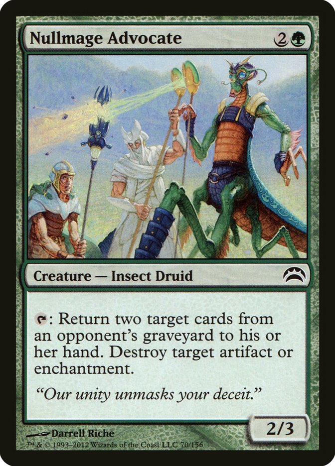 Nullmage Advocate [Planechase 2012] (PC2 70)