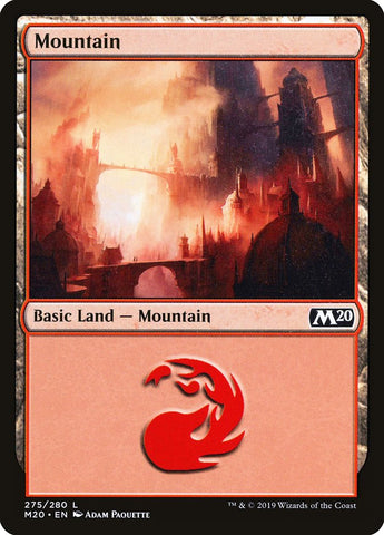 Mountain (#275) [Core Set 2020] (M20 275)