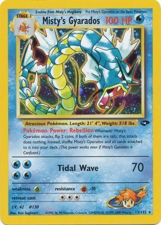 Misty's Gyarados (13/132) [Gym Challenge]