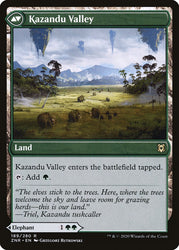 Kazandu Mammoth // Kazandu Valley [Zendikar Rising] (ZNR 189)