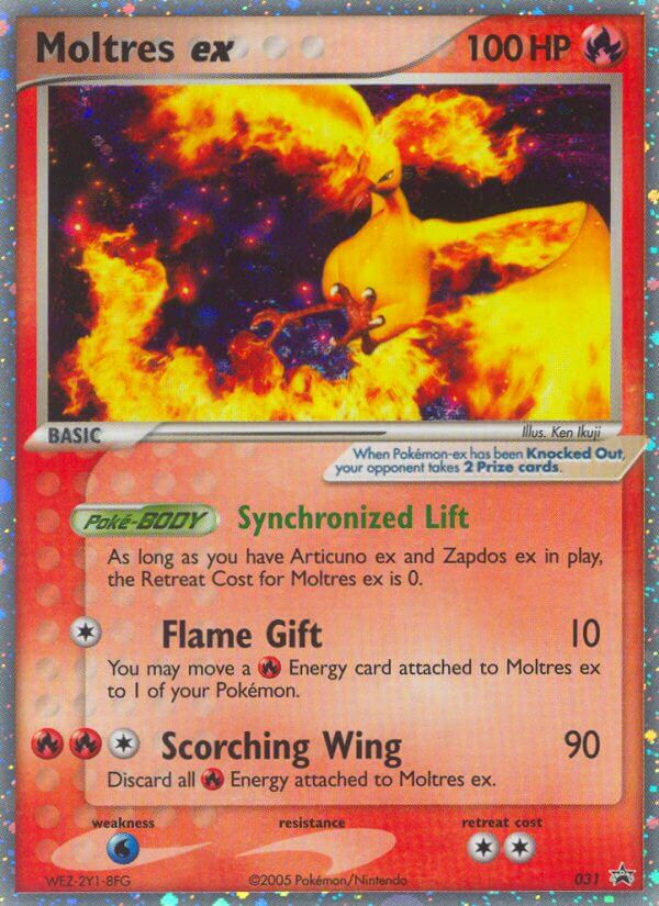 Moltres ex (31) [Nintendo: Black Star Promos]