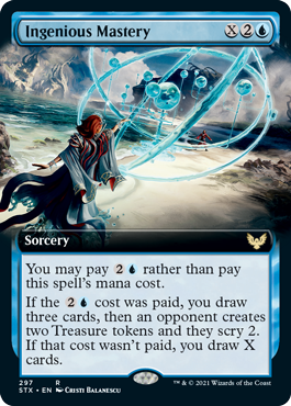 Ingenious Mastery (Extended) [Strixhaven: School of Mages] (STX 297)
