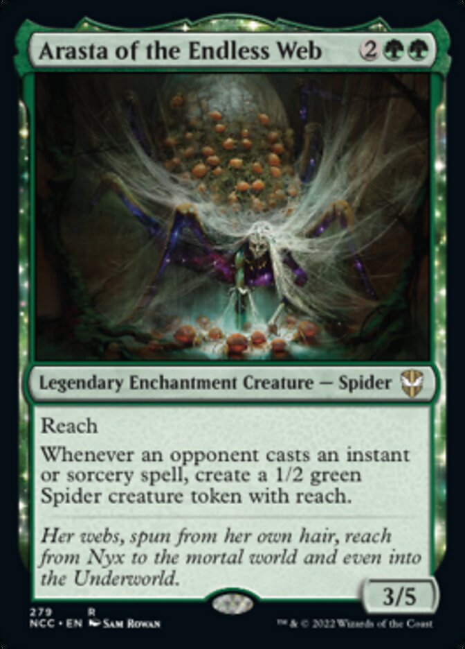 Arasta of the Endless Web [Streets of New Capenna Commander] (NCC 279)