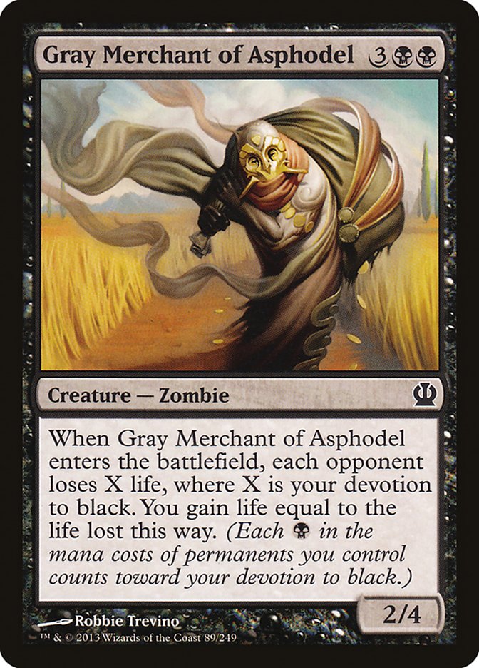 Gray Merchant of Asphodel [Theros] (THS 89)