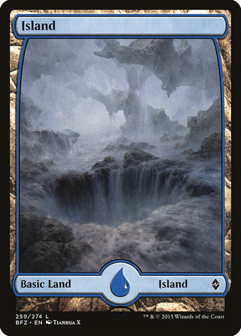 Island (#259) [Battle for Zendikar] (BFZ 259)
