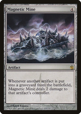 Magnetic Mine [Mirrodin Besieged] (MBS 113)