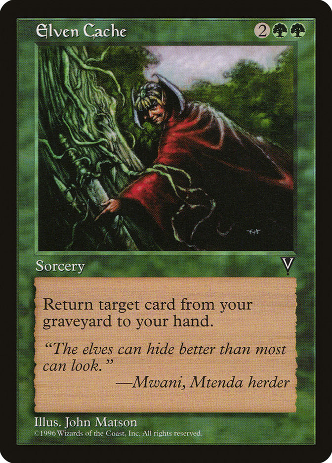 Elven Cache [Visions] (VIS 105)