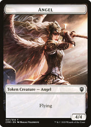Angel // Spirit Token [Commander Legends Tokens] (TCMR 1 // 3)