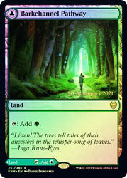 Barkchannel Pathway // Tidechannel Pathway  [Kaldheim Prerelease Promos] (PKHM 251)