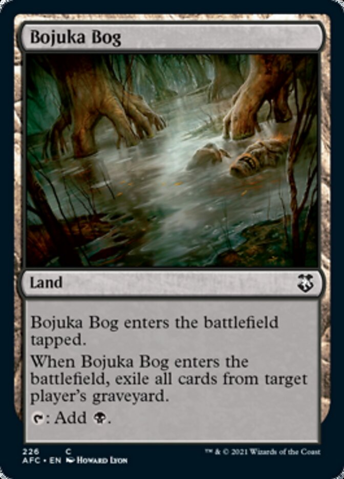 Bojuka Bog [Dungeons & Dragons: Adventures in the Forgotten Realms Commander] (AFC 226)