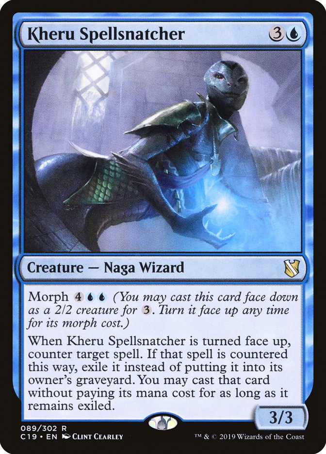 Kheru Spellsnatcher [Commander 2019] (C19 89)