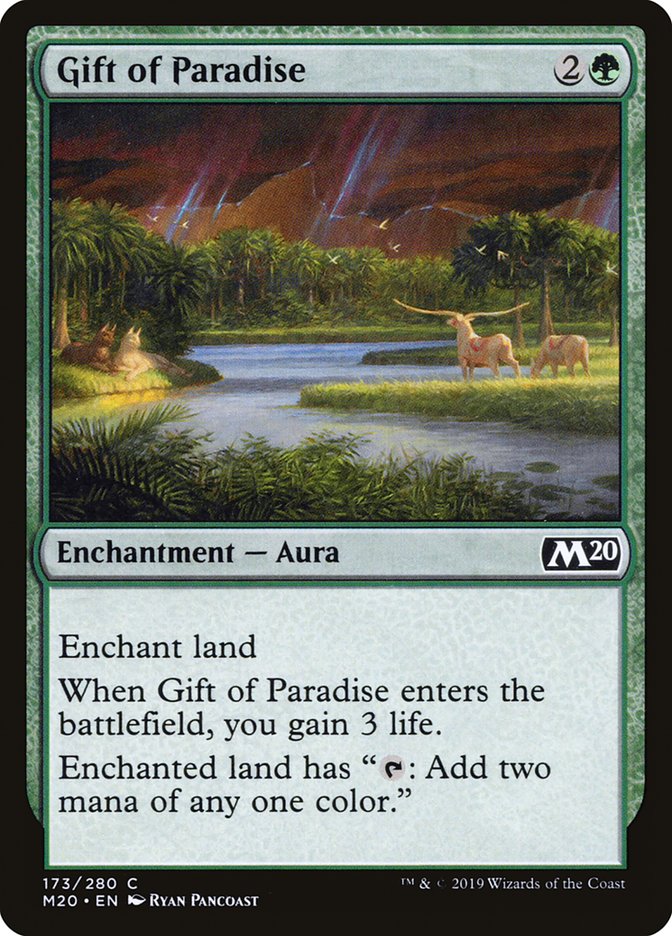 Gift of Paradise [Core Set 2020] (M20 173)