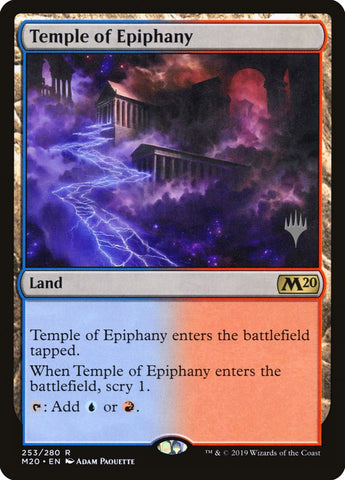 Temple of Epiphany (Promo Pack) [Core Set 2020 Promos] (PM20 253P)