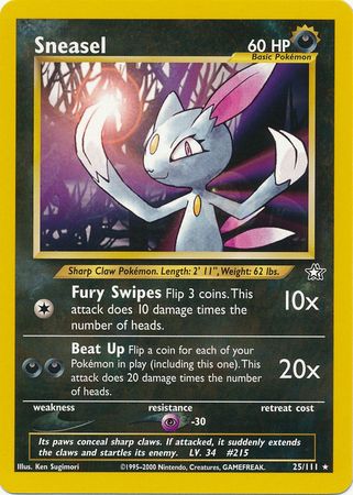 Sneasel (25/111) [Neo Genesis]