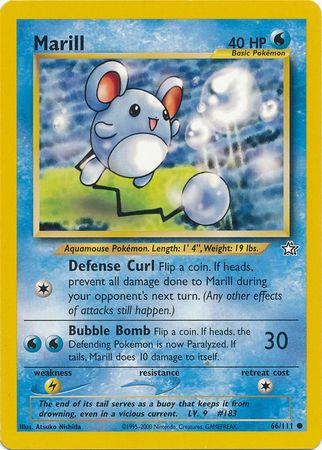 Marill (66/111) [Neo Genesis]