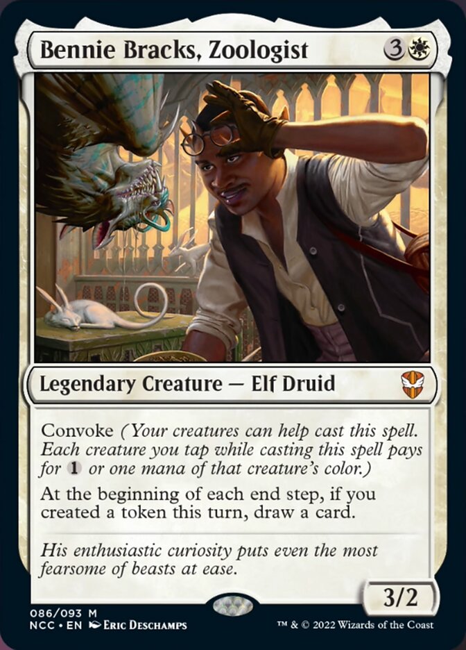 Bennie Bracks, Zoologist [Streets of New Capenna Commander] (NCC 86)