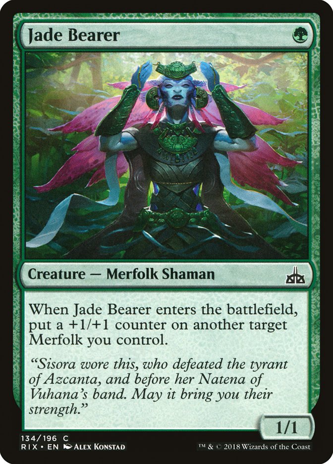 Jade Bearer [Rivals of Ixalan] (RIX 134)