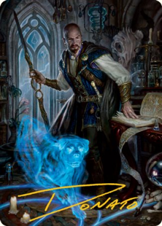Mordenkainen Art Card (Gold-Stamped Signature) [Dungeons & Dragons: Adventures in the Forgotten Realms Art Series] (AAFR 75)