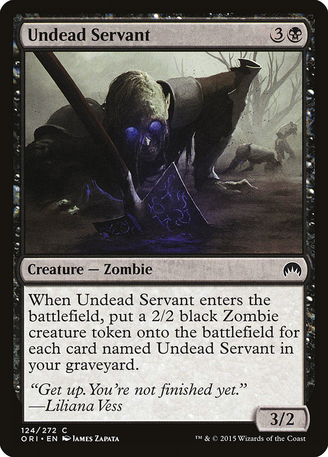 Undead Servant [Magic Origins] (ORI 124)