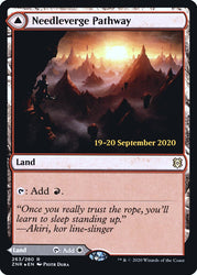 Needleverge Pathway // Pillarverge Pathway  [Zendikar Rising Prerelease Promos] (PZNR 263S)