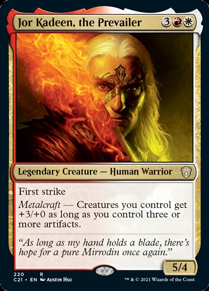 Jor Kadeen, the Prevailer [Commander 2021] (C21 220)