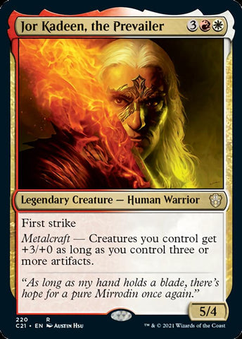 Jor Kadeen, the Prevailer [Commander 2021] (C21 220)