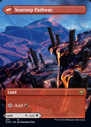 Blightstep Pathway // Searstep Pathway (Extended Art) [Kaldheim] (KHM 291)