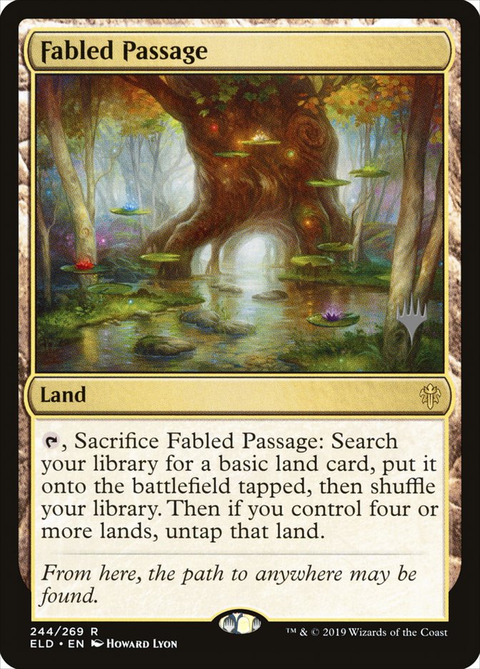 Fabled Passage (Promo Pack) [Throne of Eldraine Promos] (PELD 244P)