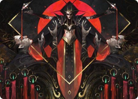 Gift of Fangs Art Card [Innistrad: Crimson Vow Art Series] (AVOW 34)