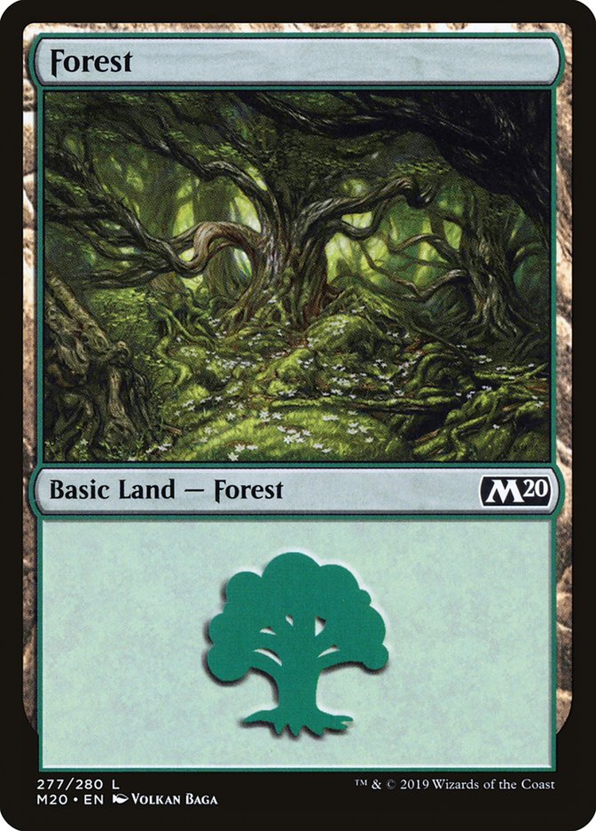 Forest (#277) [Core Set 2020] (M20 277)
