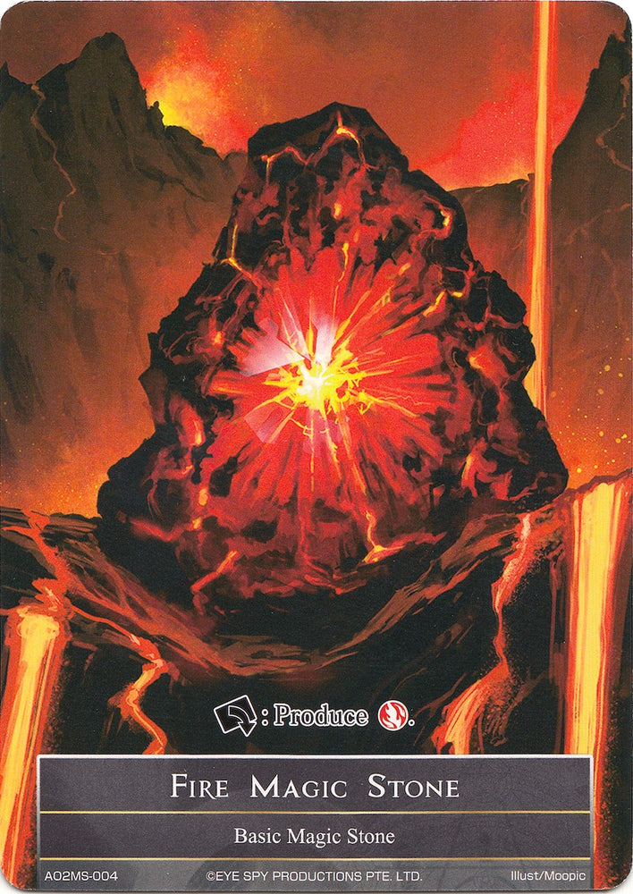 Fire Magic Stone - AO2MS-004 (AO2MS-004) [Alice Origin II]