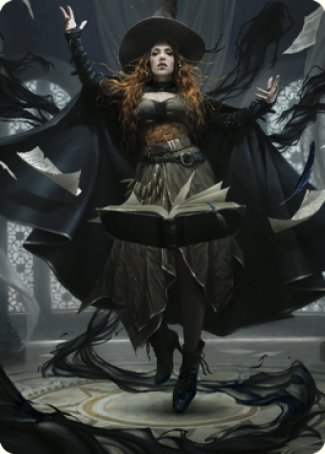Tasha, the Witch Queen Art Card [Commander Legends: Battle for Baldur's Gate Art Series]