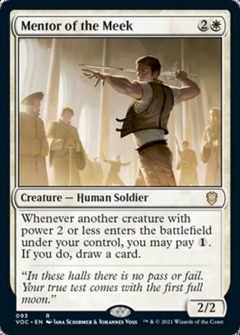 Mentor of the Meek [Innistrad: Crimson Vow Commander] (VOC 93)